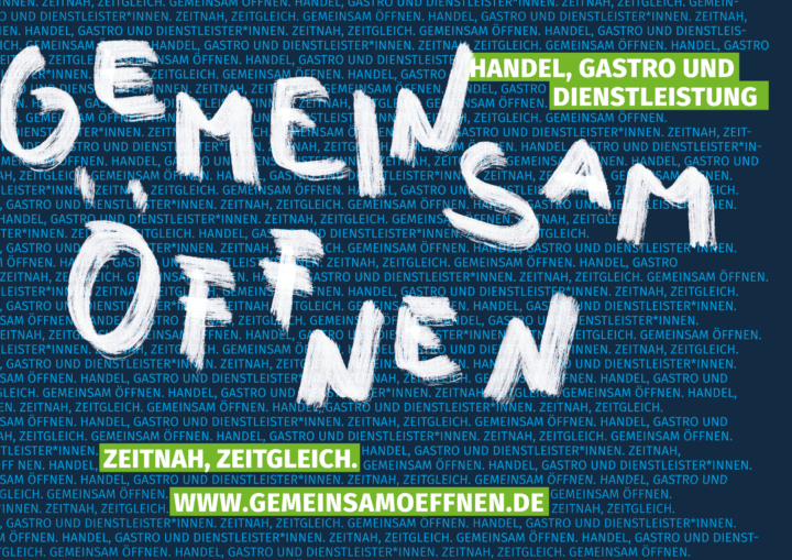 #gemeinsamöffnen - Initiative von Werbe- und Förderungskreis Waldshut e.V., Aktionsgemeinschaft Tiengen e.V., DEHOGA KV Waldshut und Netzhammer Grosshandels GmbH 1 GHD A3