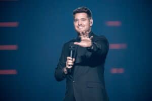Michael Bublé sorgt im Hallenstadion Zürich für mega Stimmung 4 michael buble zuerich 2023 credits johannes kirchherr partyamigo.de 059