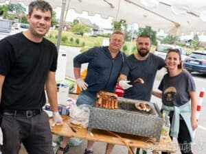 Event zur Finanzierung eines Unterstandes am Verkehrsübungsplatz Erzingen spricht viele Besucher an 1 020michael erzingen verkehrsuebungsplatz 20230708 020