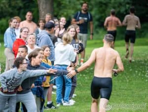 Lauchringer Triathlonnacht: 300 Teilnehmer und hunderte Zuschauer trotz teilweise starkem Regen. 7 276michael lauchringen triathlonnacht 20230630 138