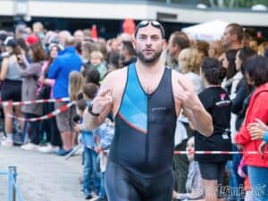 Lauchringer Triathlonnacht: 300 Teilnehmer und hunderte Zuschauer trotz teilweise starkem Regen. 11 396michael lauchringen triathlonnacht 20230630 198