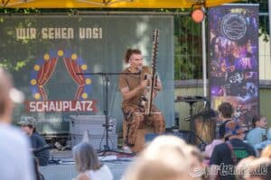 Kulturpicknick (KUPI) lockt viele Besucher auf die Pfarrwiese Oberlauchringen 6 johannes f. kirchherr lauchringen schauplatz kupi 202320708 054