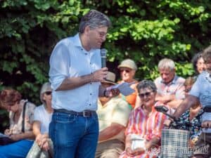 Feierlicher Abschluss der Ortskernsanierung in Ühlingen zieht mehrere tausend Besucher an 6 michael uehlingen gewerbeschau erleben 20230709 059
