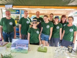 Feierlicher Abschluss der Ortskernsanierung in Ühlingen zieht mehrere tausend Besucher an 25 michael uehlingen gewerbeschau erleben 20230709 298