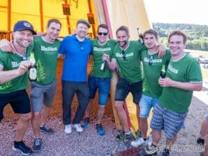 Party, Bier, Speck und Fußball - oder einfach 65 Jahre SV Unteralpfen und El Clasico 12 michael unteralpfen elclasico 20230708 023