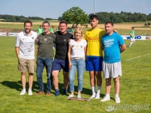 Party, Bier, Speck und Fußball - oder einfach 65 Jahre SV Unteralpfen und El Clasico 2 michael unteralpfen elclasico 20230708 027