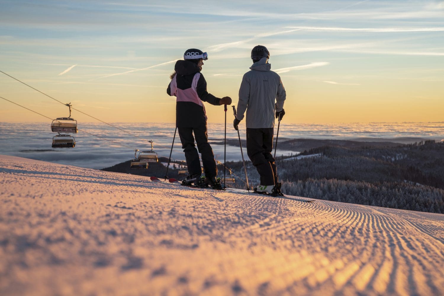 Skifahren am Feldberg