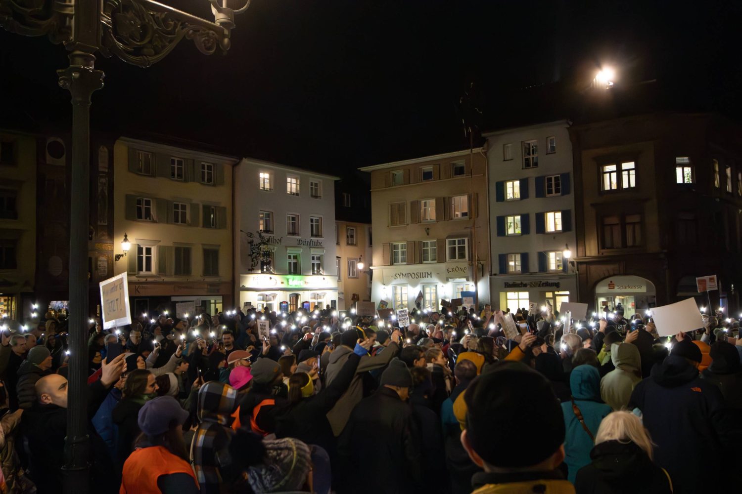 manuel linares bad saeckingen demo gegen rechts 20240126 051