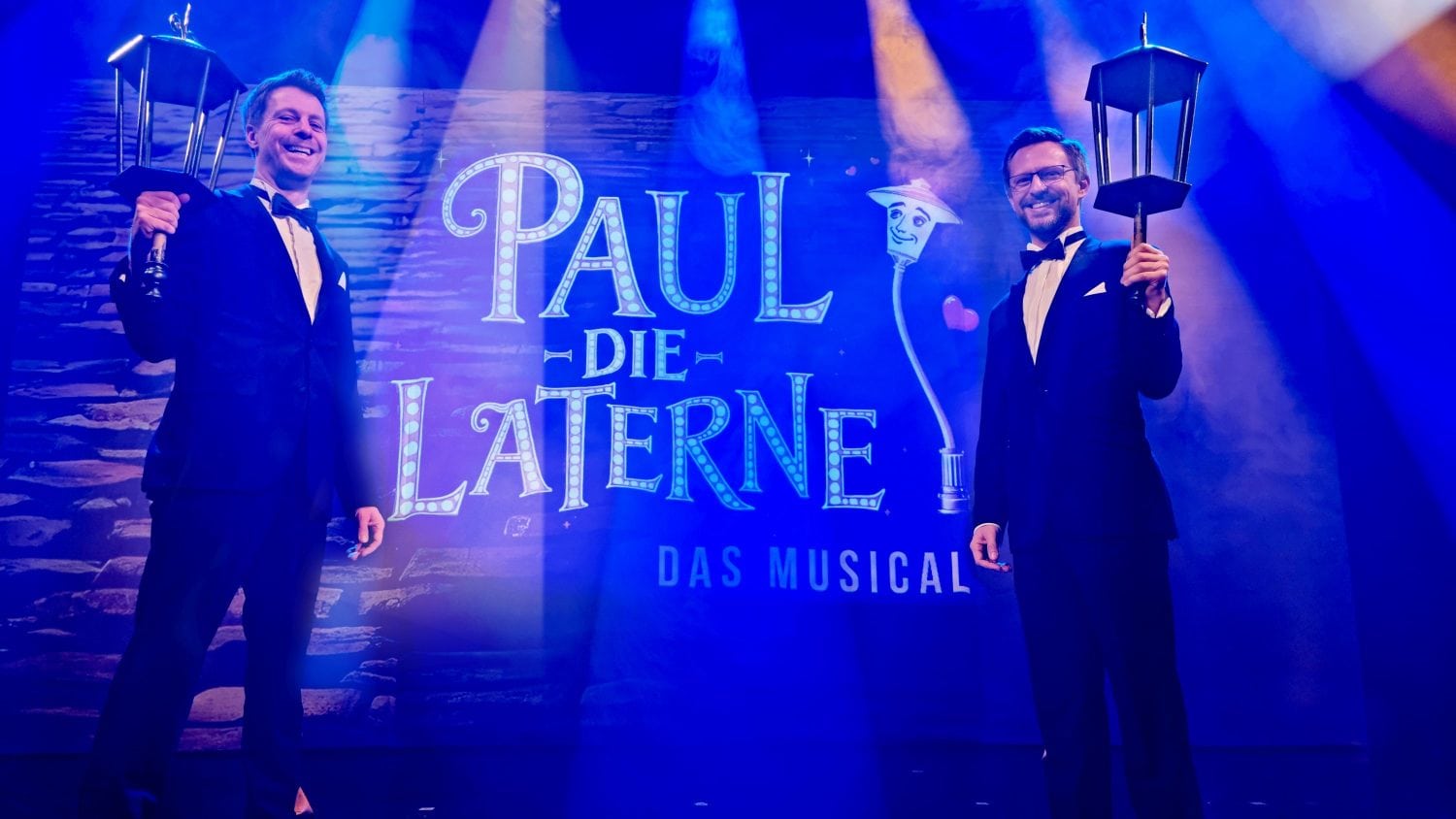 Paul die Laterne kehrt zurück - Musical-Großprojekt des Gloria-Theaters in Bad Säckingen 13 Jochen Frank Schmidt und Alexander Dieterle praesentieren das Musical PAUL DIE LATERNE