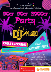 20251021 FLYER A6 75 Jahre LandFrauenbezirk RGB