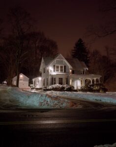 Rebecca Curry House Drive Way Snow 120 x 95 cm Photographie 1