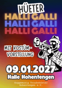 Save the Date Halli Galli 2027