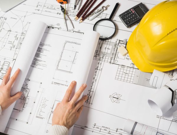 crop architect opening blueprint scaled